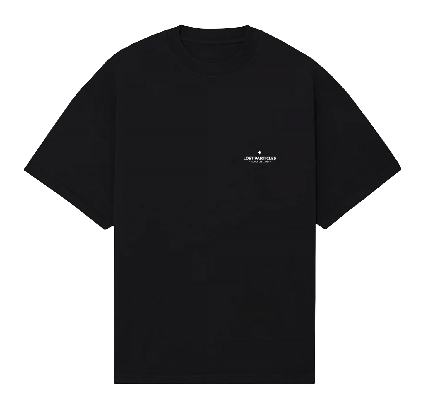 White on black